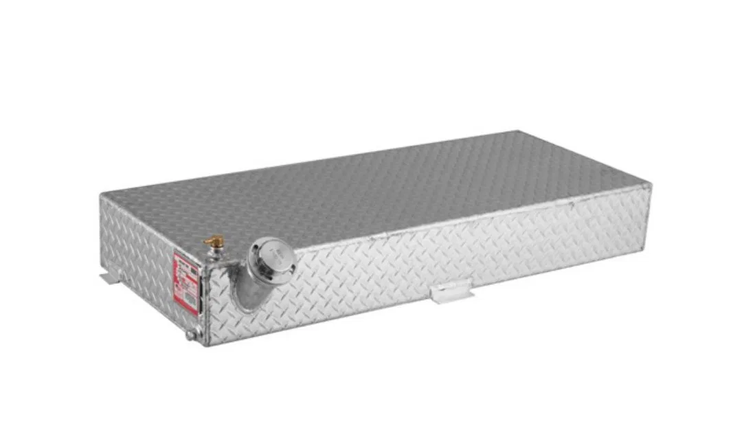 74551 – RDS MFG INC Auxiliary Fuel Tank, DOT Approved Diesel 20 Gallon Capacity Rectangle 48 Inch Length x 20 Inch Wi...